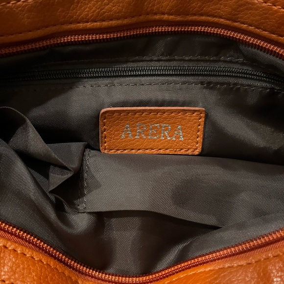 Orange cross body Arera bag - Picture 4 of 4